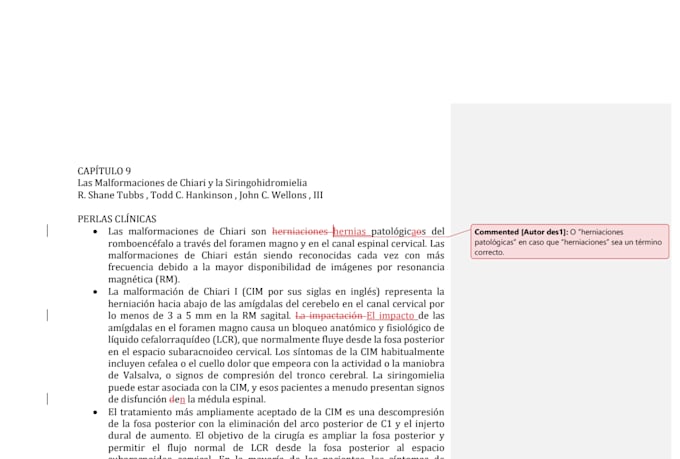 proofread, edit or translate scientific and technical texts
